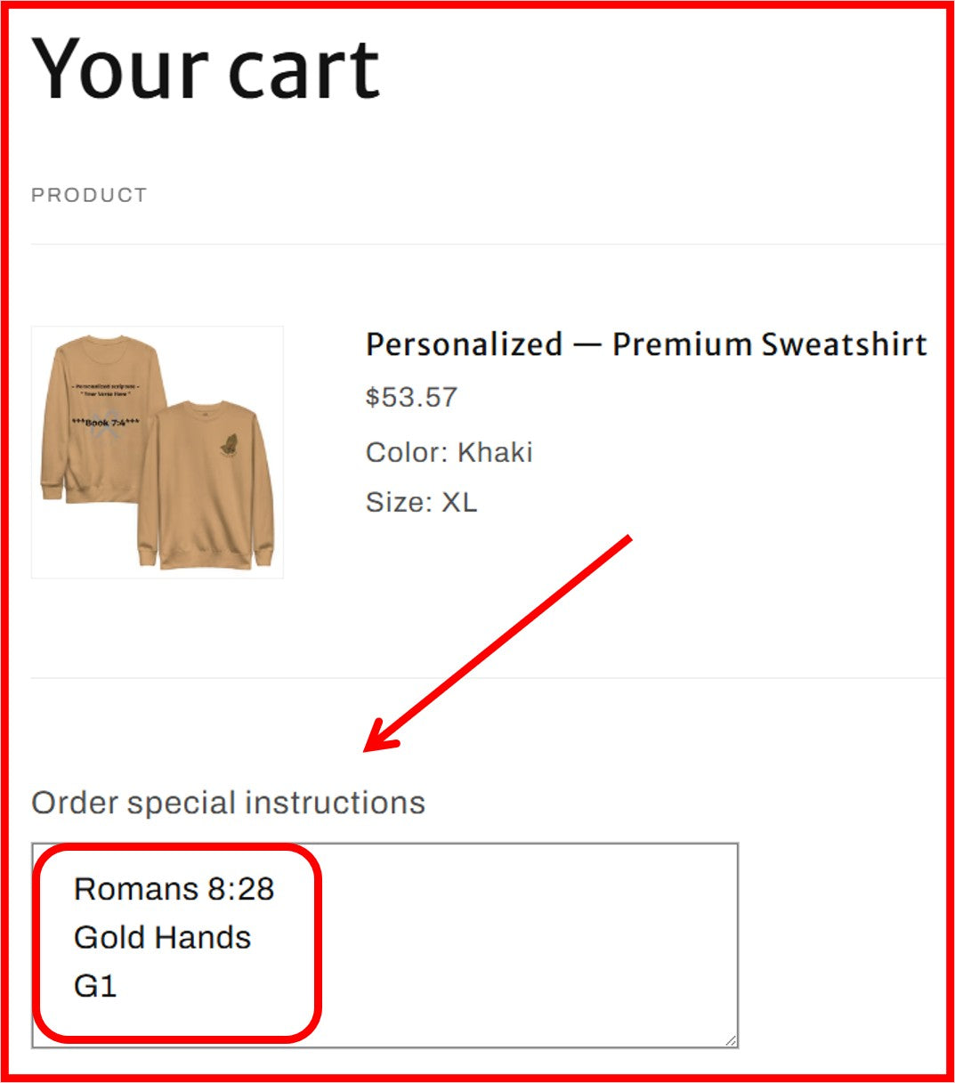 Personalized — Premium Sweatshirt