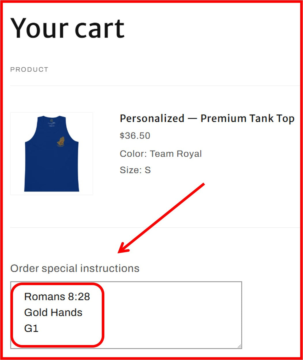 Personalized — Premium Tank Top