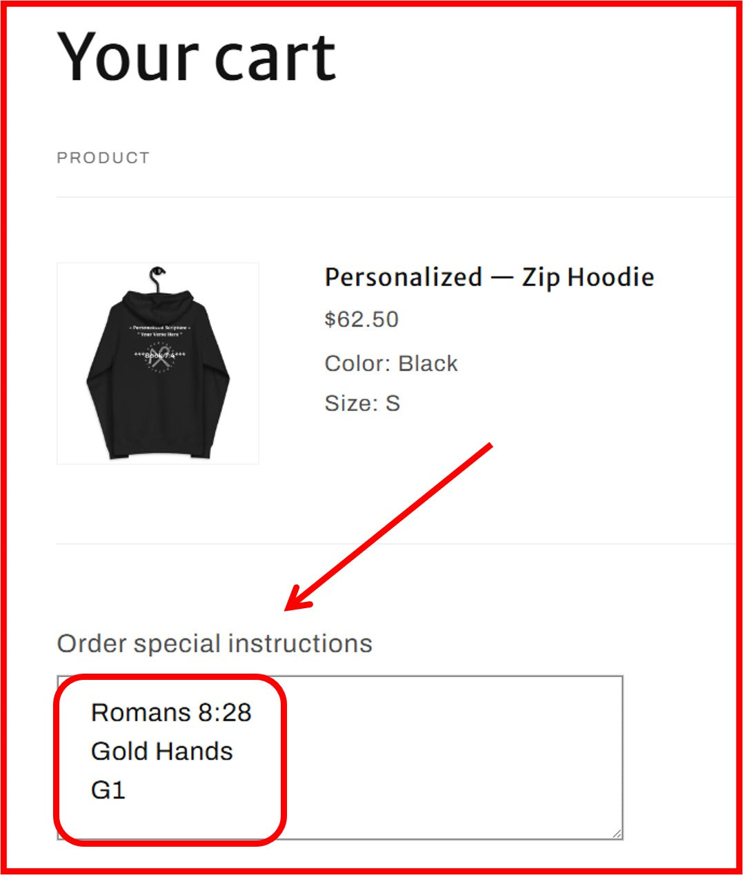 Personalized — Zip Hoodie