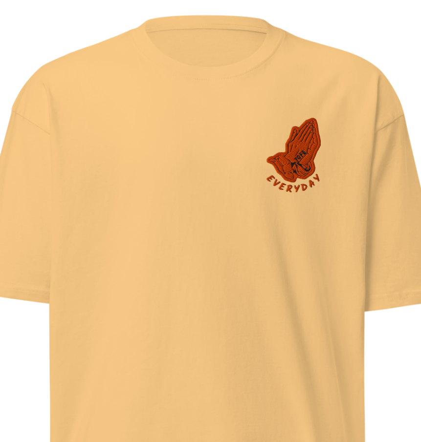Proverbs 4:23 — Embroidered Heavyweight Tee