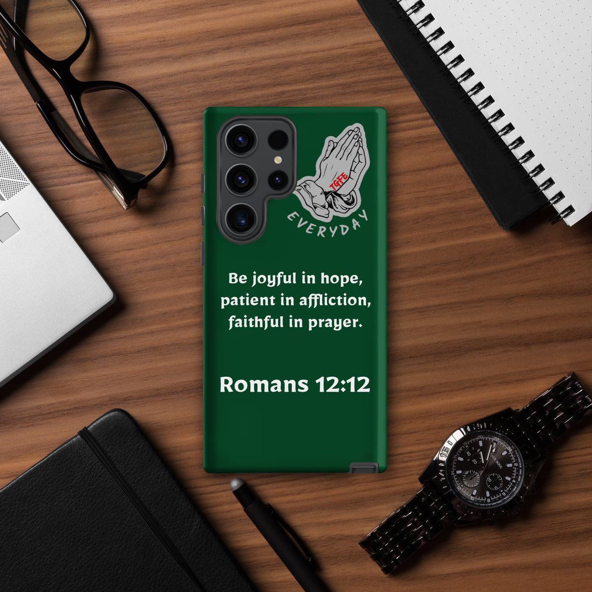 Romans 12:12 — Tough case for Samsung®