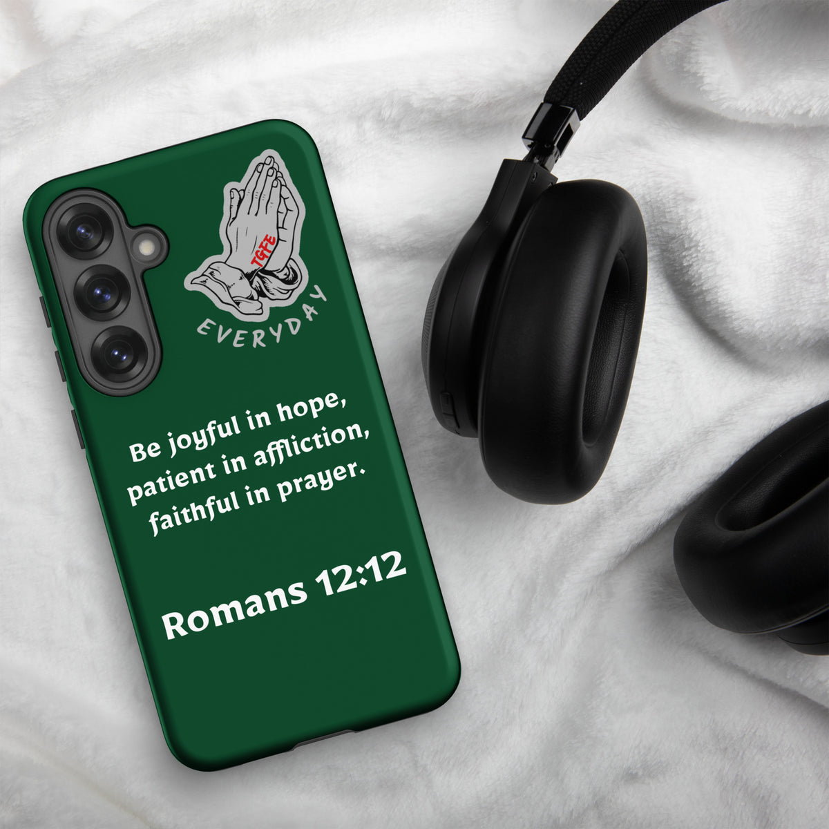 Romans 12:12 — Tough case for Samsung®