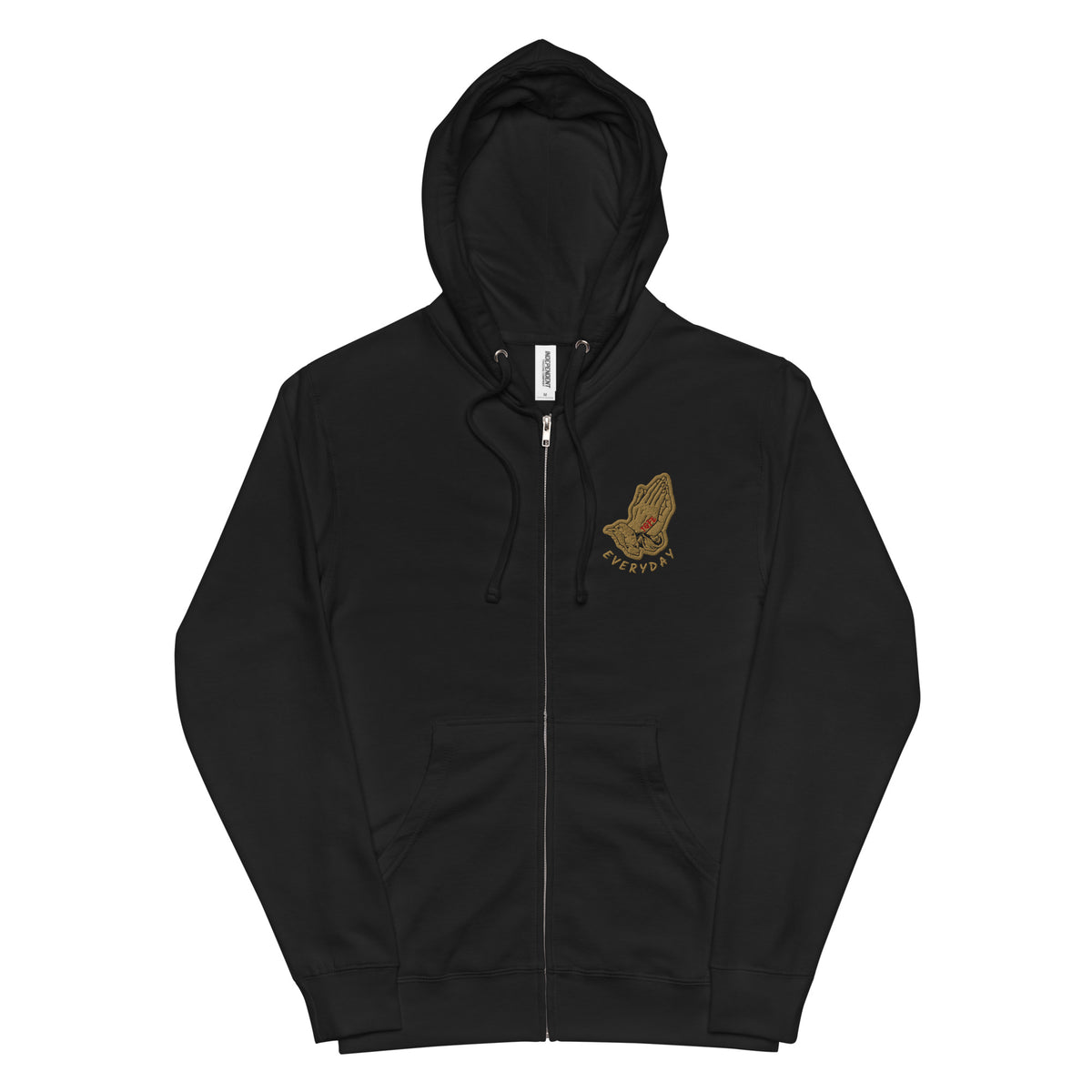 Psalm 23:1 — Embroidered Zip Hoodie