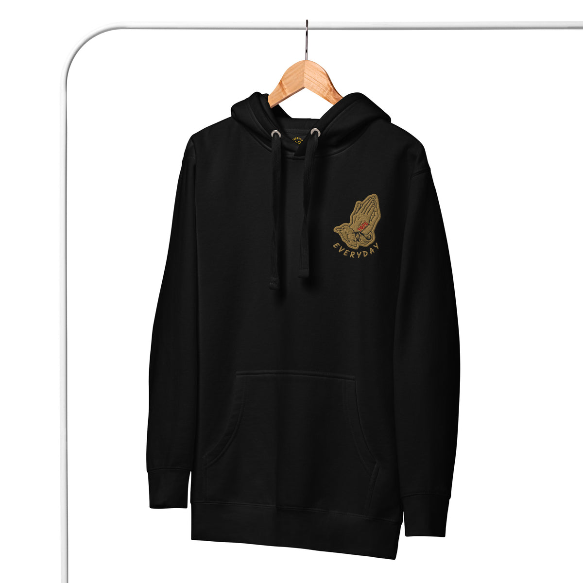 Exodus 14:14 — Embroidered Hoodie