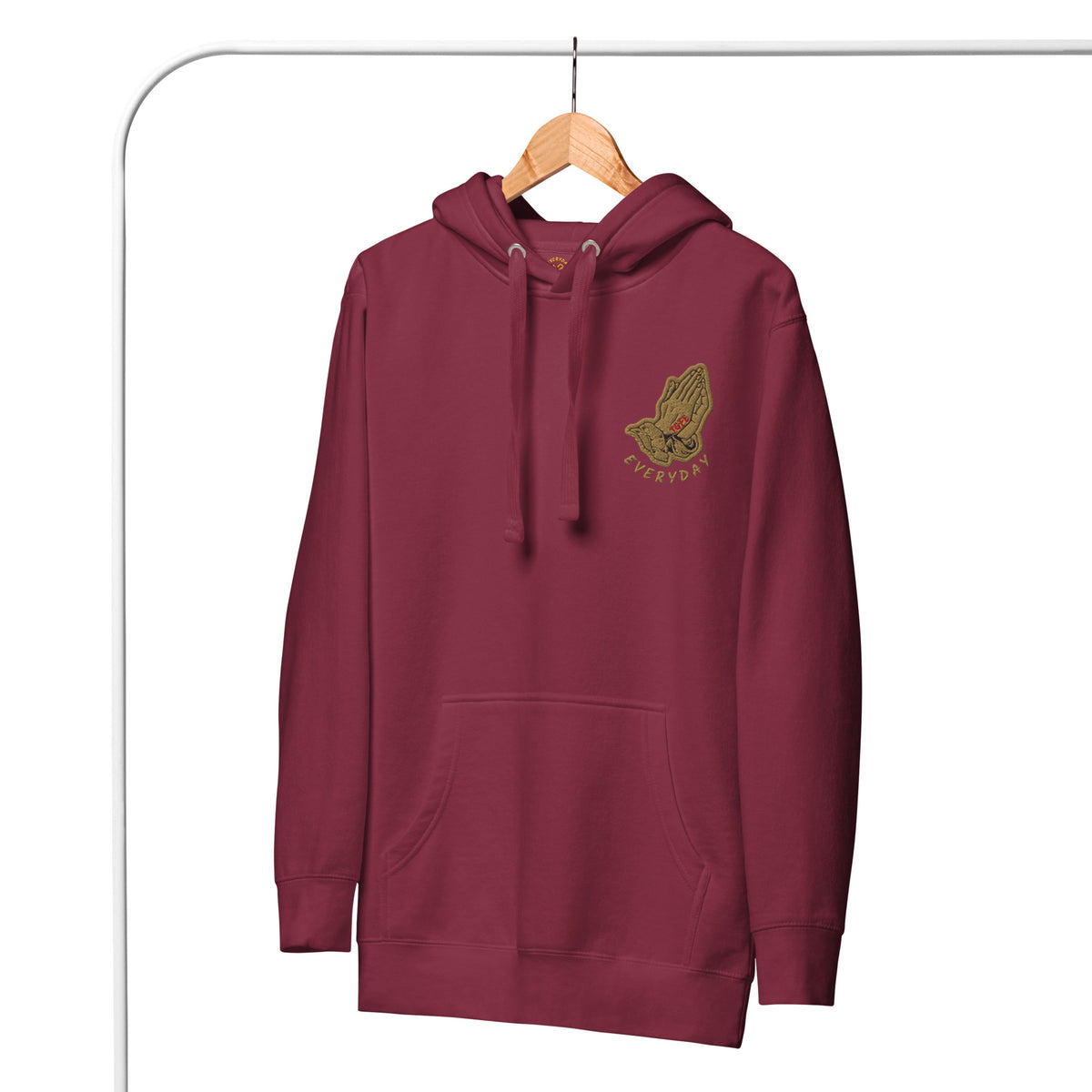 Exodus 14:14 — Embroidered Hoodie