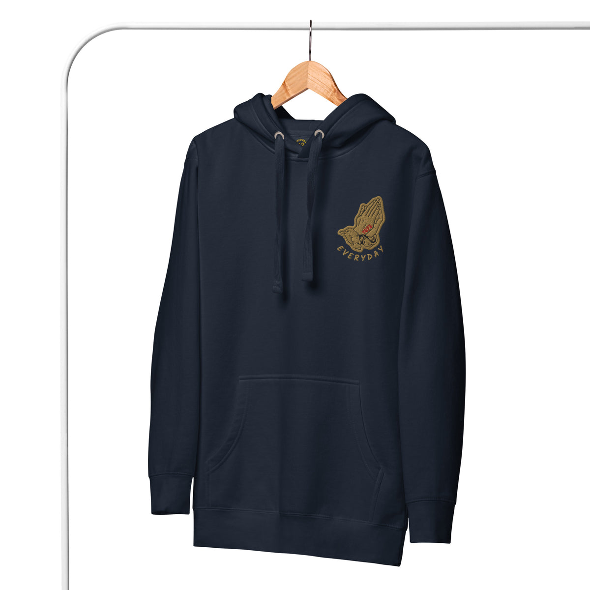 Exodus 14:14 — Embroidered Hoodie