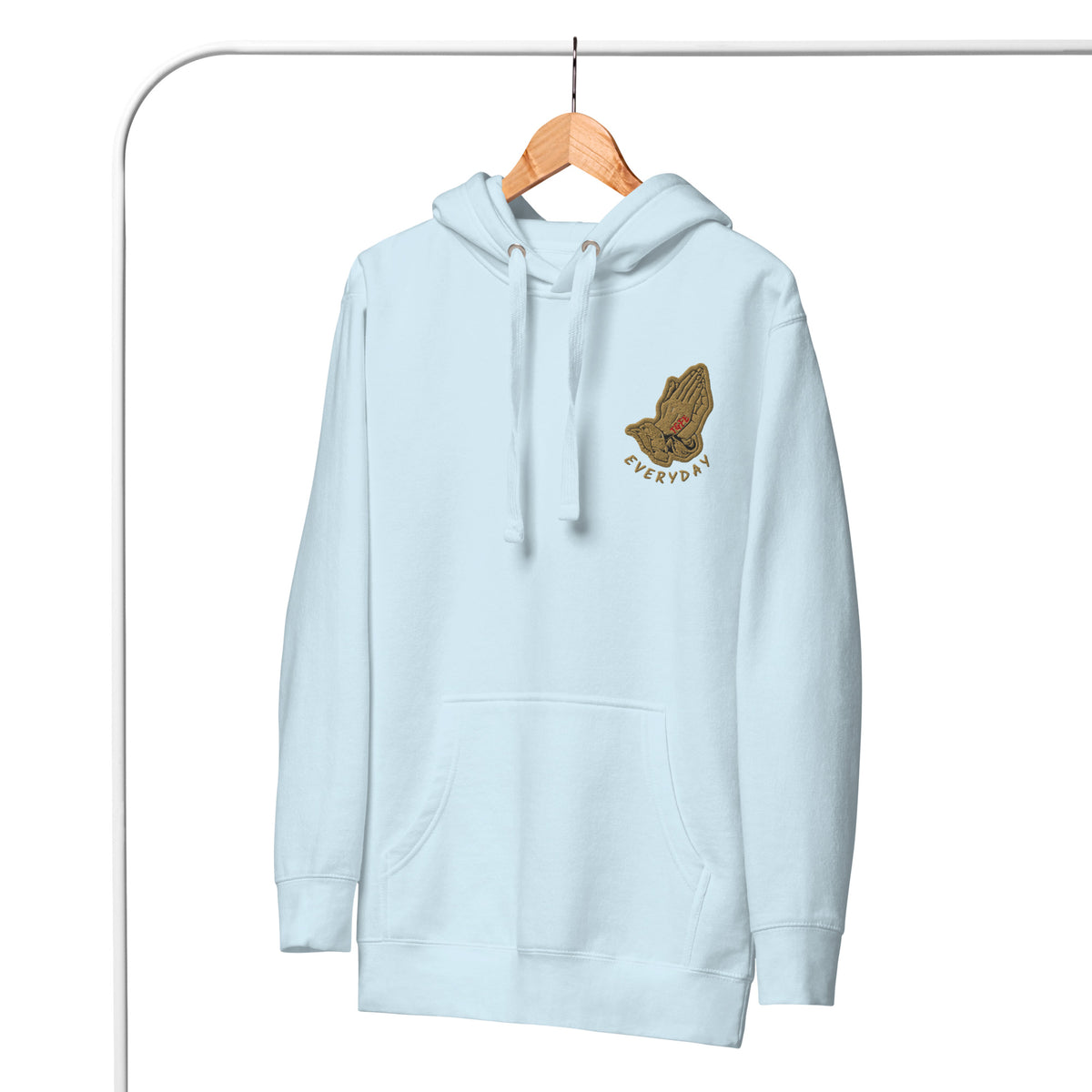 Exodus 14:14 — Embroidered Hoodie