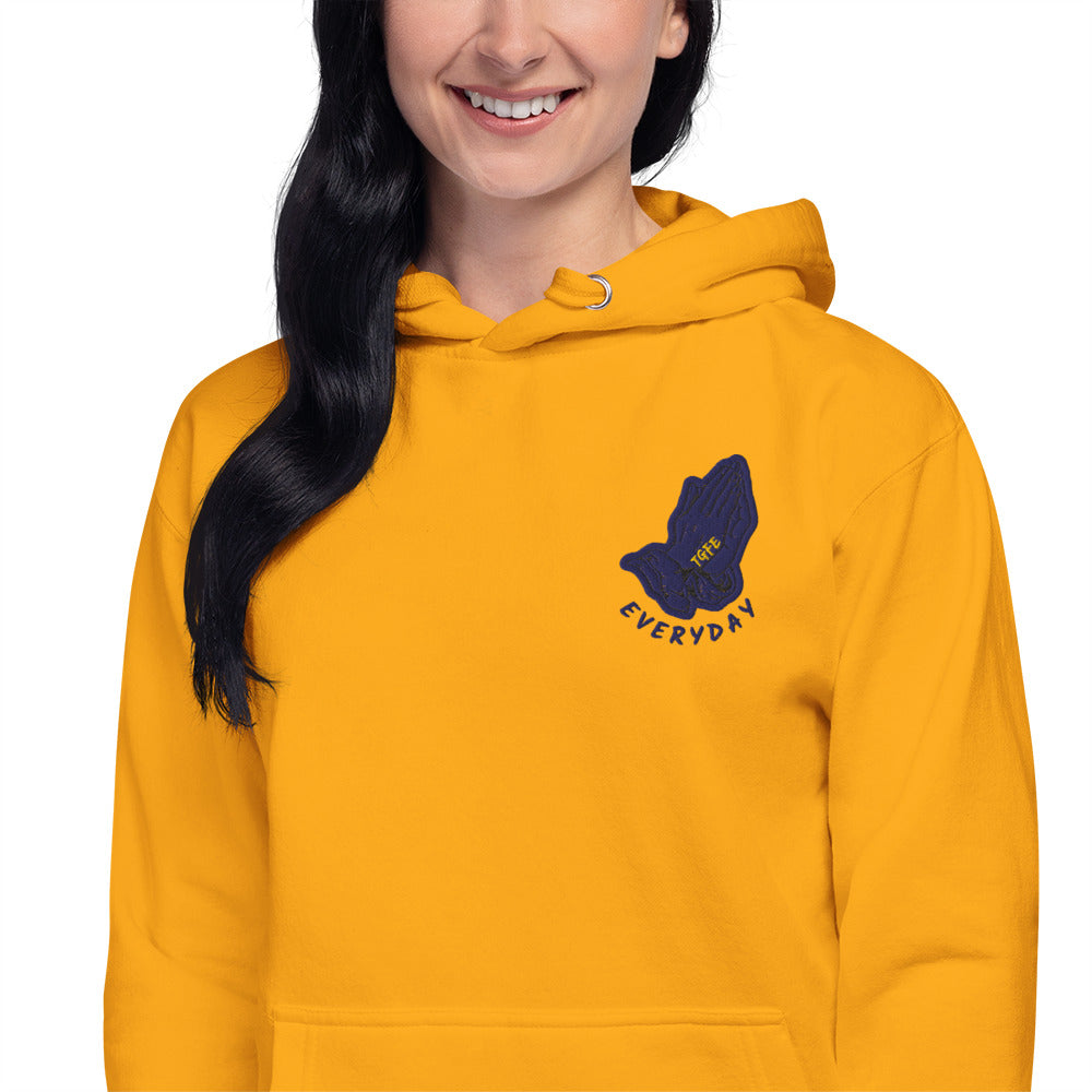 Psalm 107:1 — Embroidered Hoodie